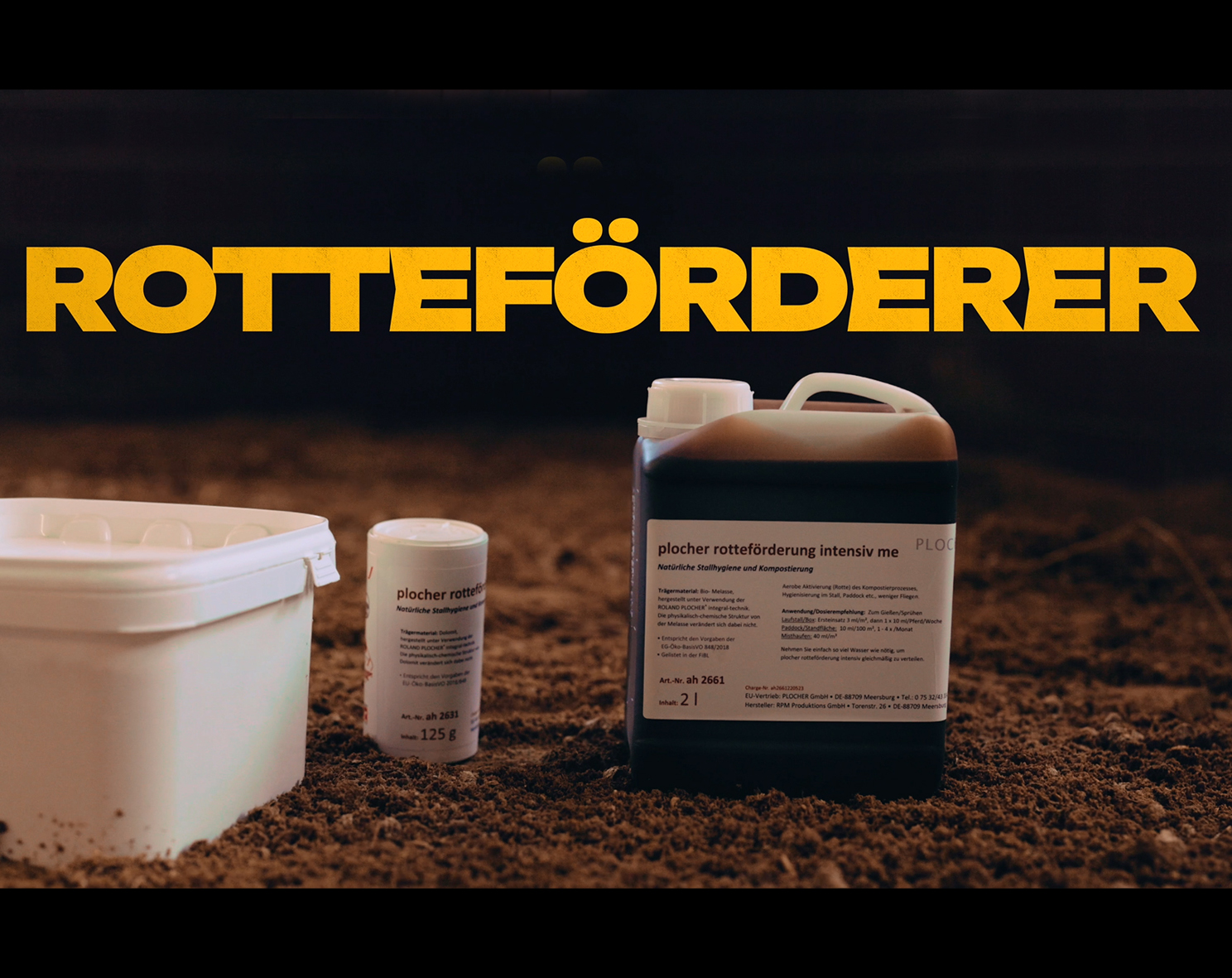 Aus Mist mach Humus - mit Hilfe von Rotteförderer
