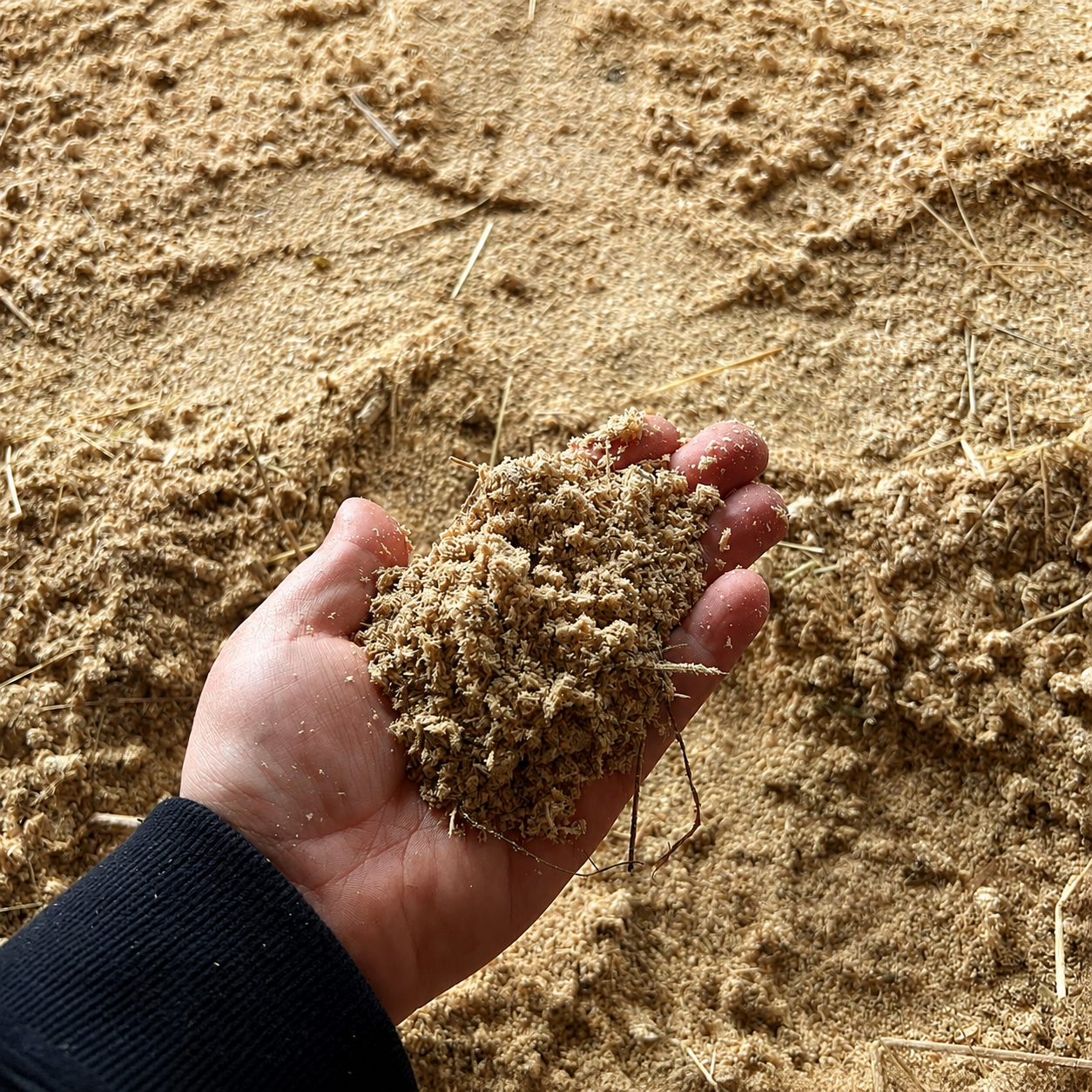 960kg Pferdeeinstreu-Pellets aus Miscanthus