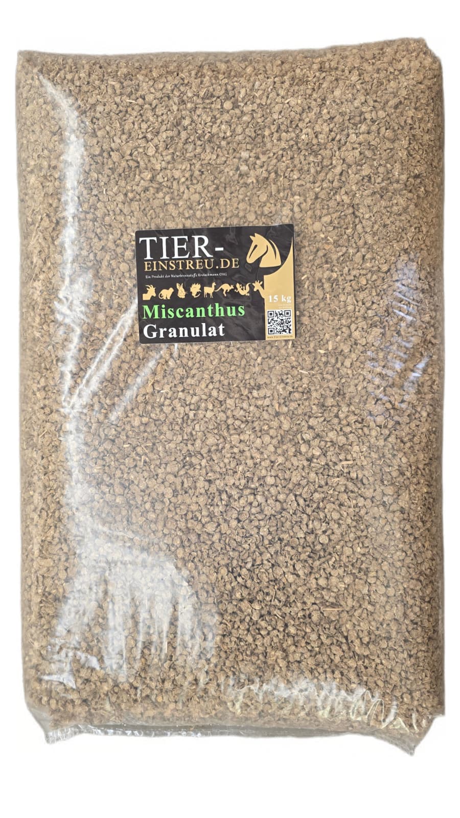 960kg Pferdeeinstreu aus Miscanthus-Granulat
