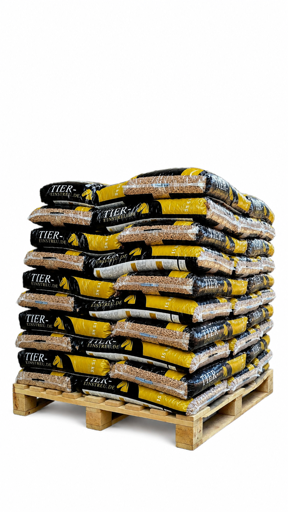480kg Premium-Einstreu-Pellets aus Holz