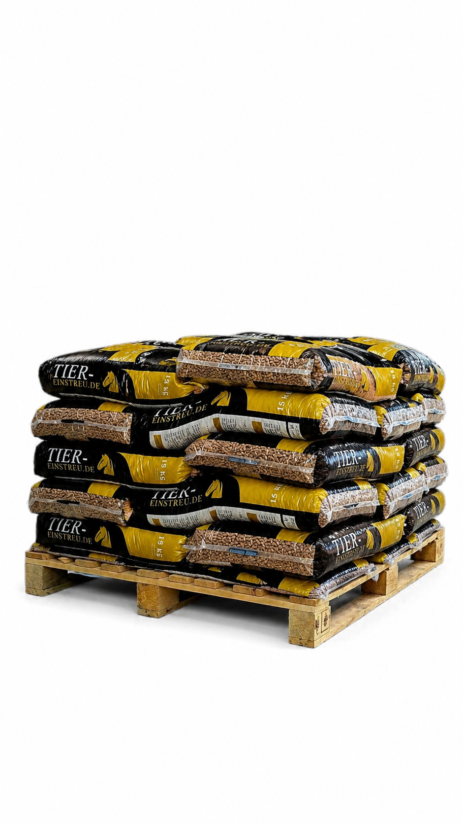 150kg Premium-Einstreu-Pellets aus Holz