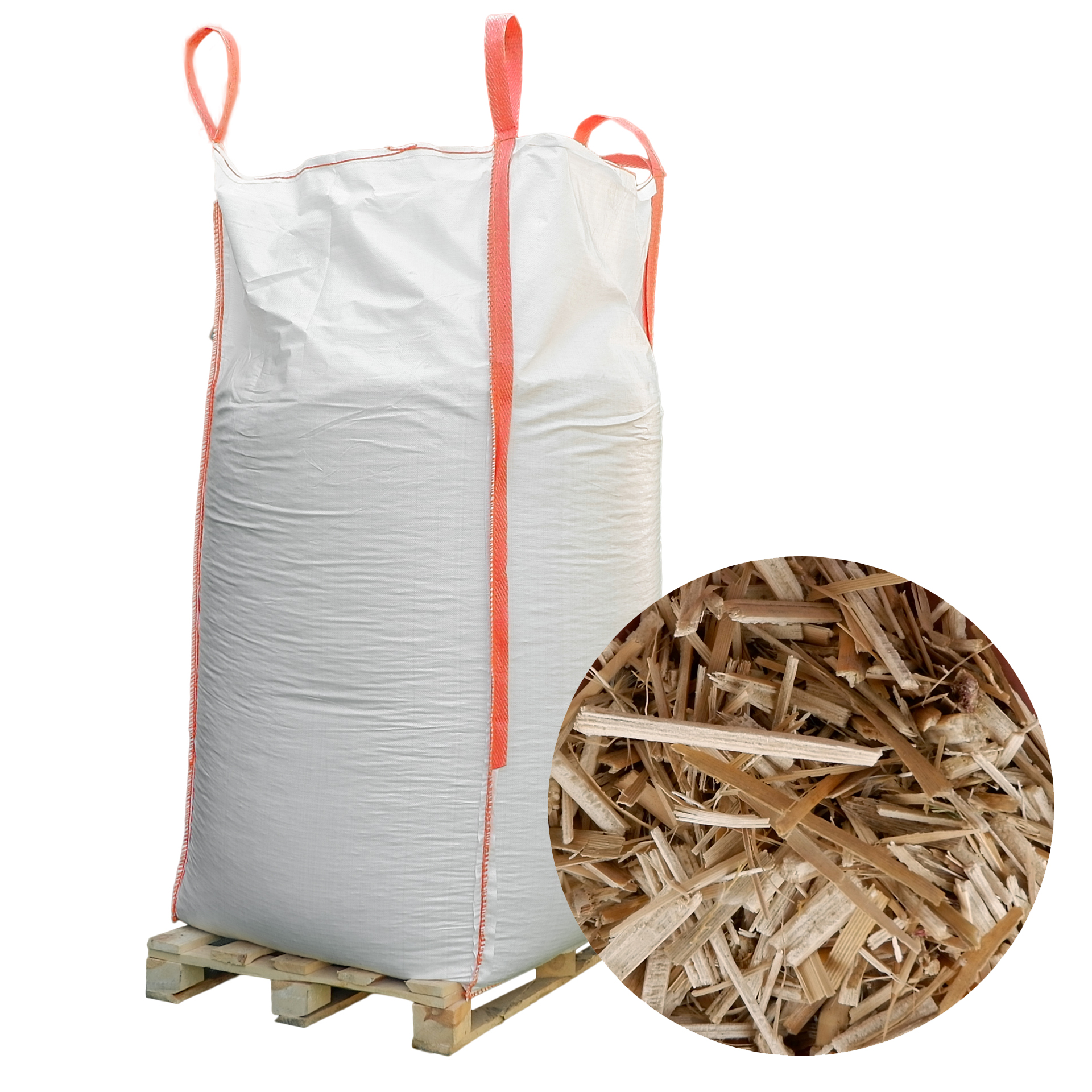 ca. 1500L BigBag: Einstreu-Häcksel aus Miscanthus / Chinaschilf / Elefantengras ca. 1500L BigBag: Einstreu-Häcksel aus Miscanthus / Chinaschilf / Elefantengras