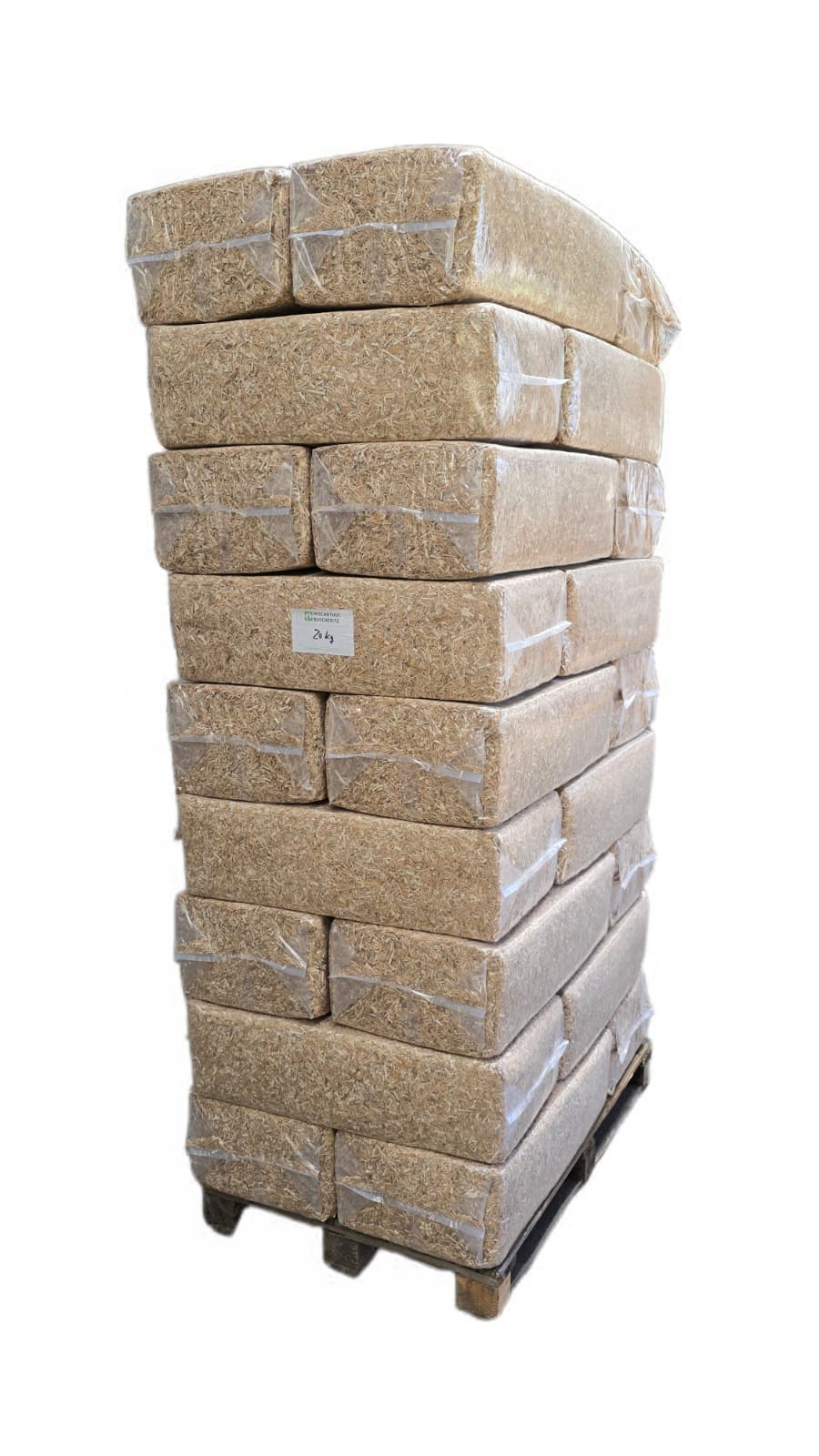 480kg (24x20kg Ballen) Einstreu-Häcksel aus Miscanthus / Chinaschilf / Elefantengras