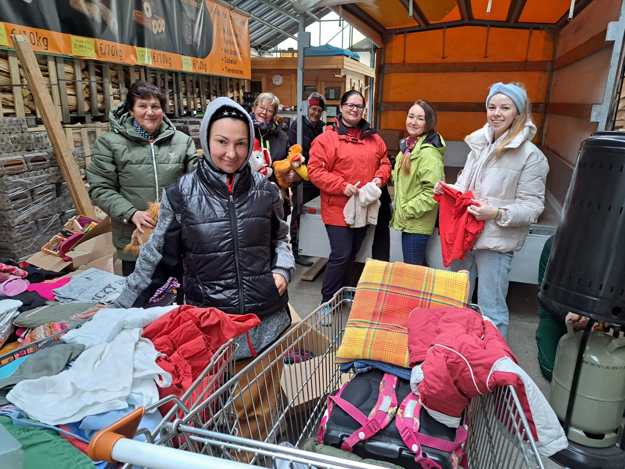 Der 13. Sattelzug ist unterwegs