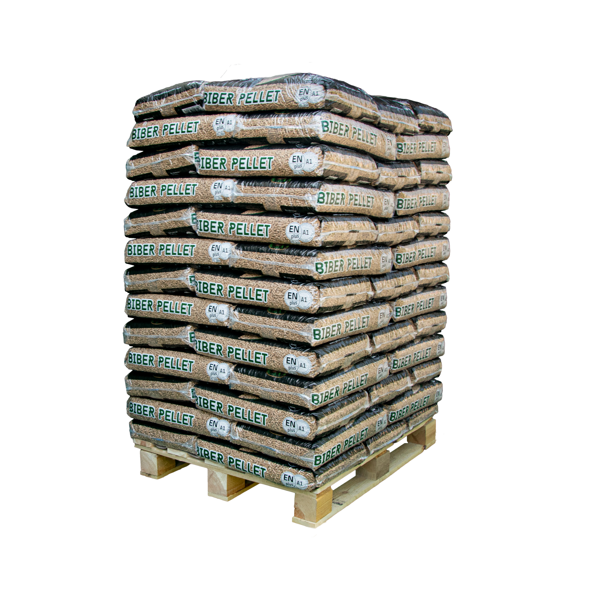 960kg Premium-Einstreu-Pellets aus Holz
