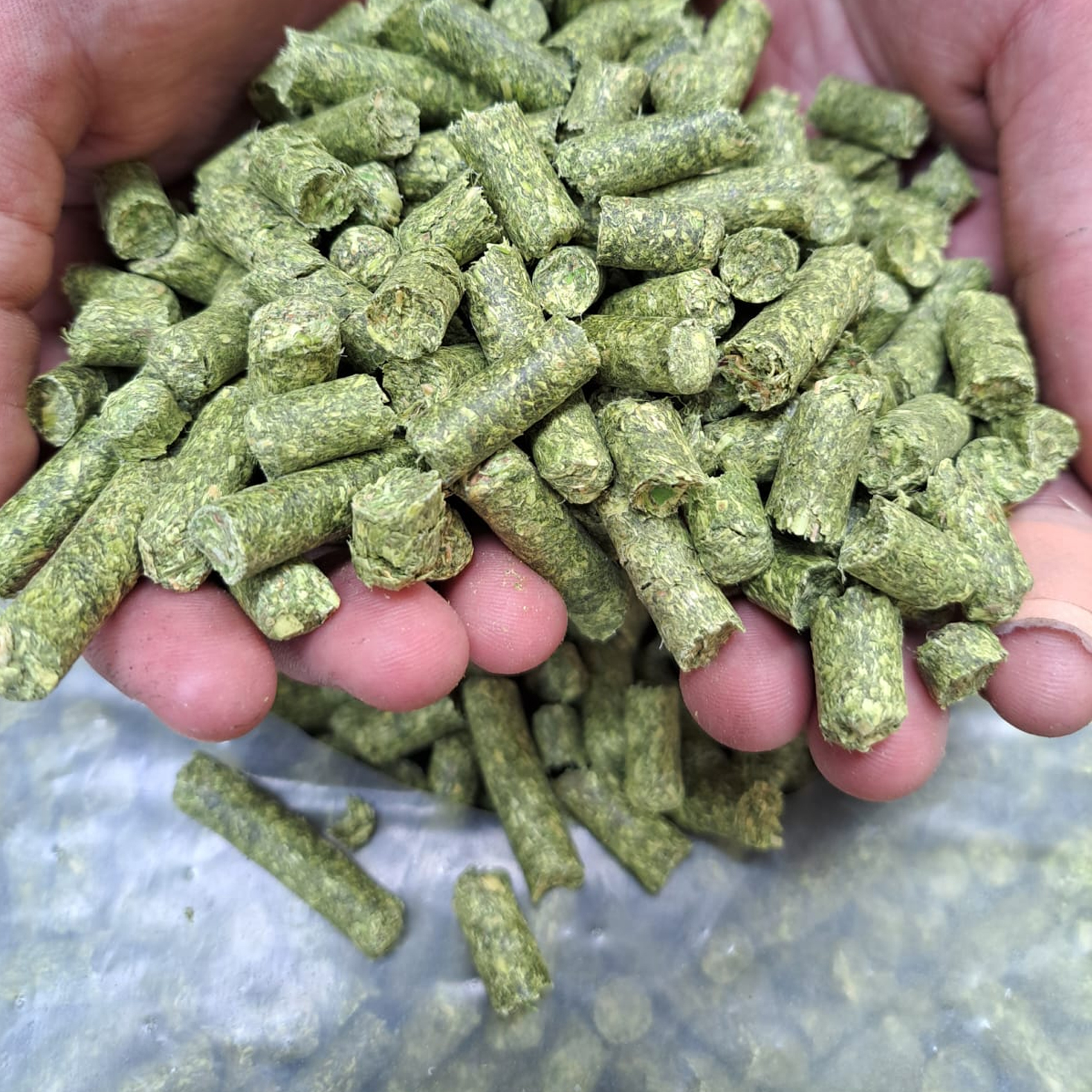960kg Futtermittel: Luzerne-Pellets 960kg Futtermittel: Luzerne-Pellets